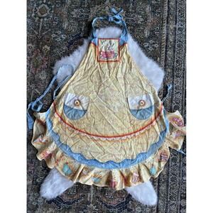 Cute Coffee Cafe Latte Cappuccino Apron Baking Kitchen Cooking Fun Novelty